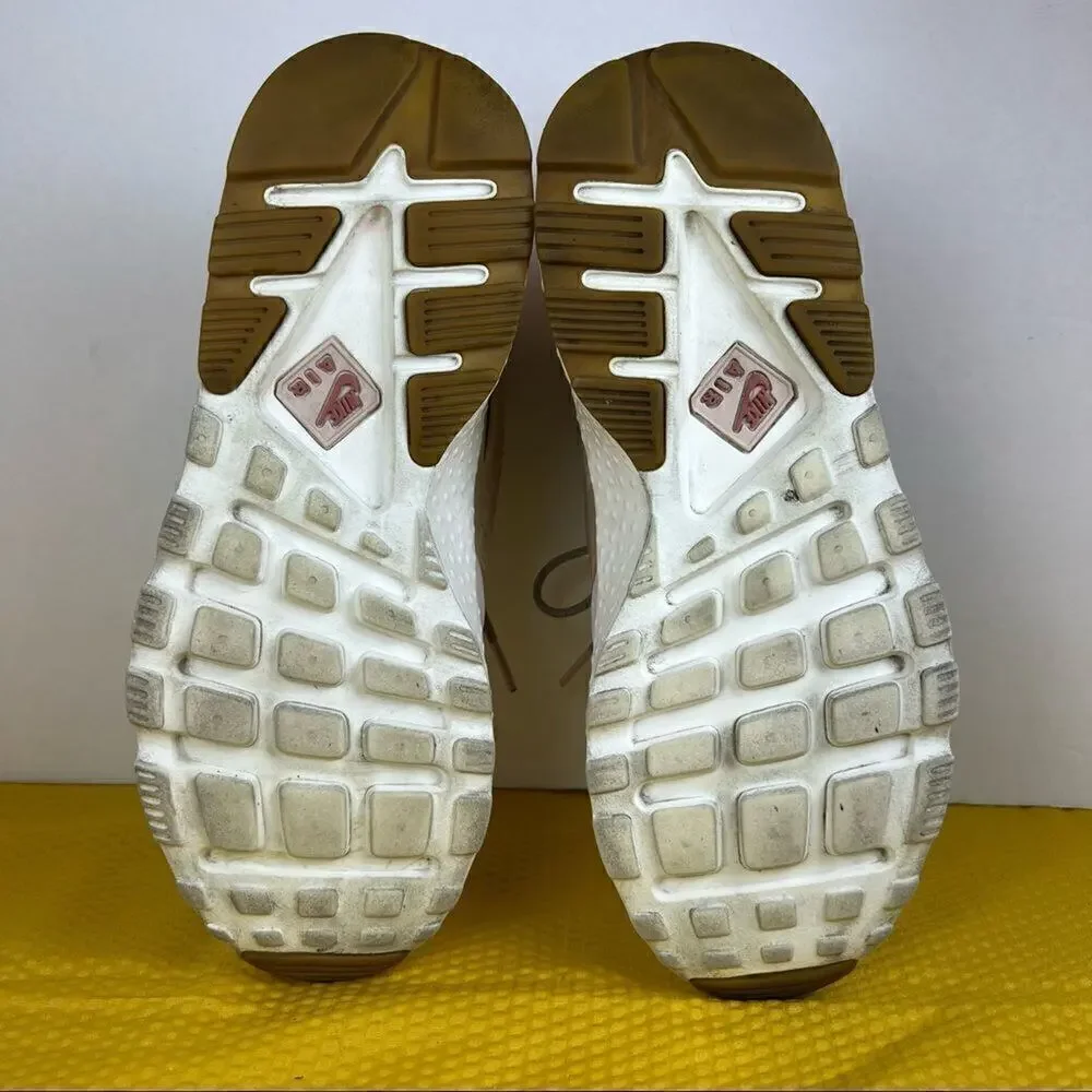 Nike Air Huarache Run Ultra Premium Womens Stardust Pink Shoes 8‎ 859511-601
